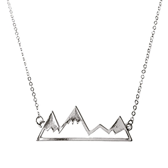 MooseJewel Jewelry - {MOOSEJEWEL} Mountain top Necklace